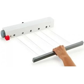 Resim Duvar Tipi Metal Çamaşır Kurutma Askısı, Pratik ve Şık Tasarım 