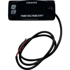 Resim Motosiklet Voltaj Ölçer 12v 