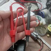 Resim 1 Paket Çok Fonksiyonlu Multimetreler için Robust Tasarım, Dayanıklı Plastik, Hassas Ölçüm ve Veri Kaydı için Güvenli Tutuş, Devre Onarımı ve Bileşen Testi için İdeal, Multimetre Aksesuarları 
