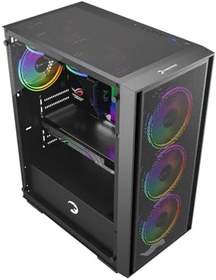Resim GamePower Flex 4 * 120mm A-RGB Fan ATX 550W 80+ Bronze Gaming Kasa 