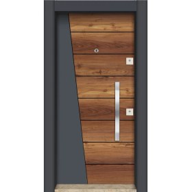 Resim Mono Çelik Kapı MN-1105 Daire Giriş Kapısı, Çelik Kapı 