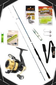 Resim Oslo Rock Game 213cm 0,5-7gr Daiwa Rs 1000 Lrf 8 Örgü Olta Seti Standart 