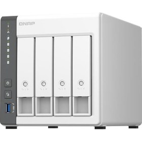 Resim Qnap TS-433 4 GB Ram 4 Hdd Yuvalı Tower Nas Sürücü 