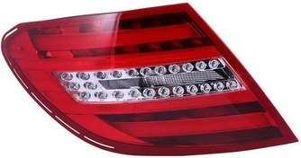 Resim Mercedes C Serisi W204 2011-2014 Ledli Sol Stop Lambası Depo Marka A2049060203 