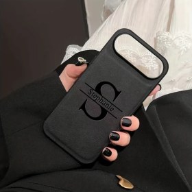 Resim Gateesat İphone 16 Pro Max Kişisel Harf Desenli 3d Kabuk Doğum Günü si 