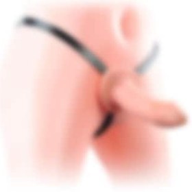 Resim Odins Shop 16 CM İçi Boş Belden Bağlamalı Realistik Testissiz Penis Strapon 