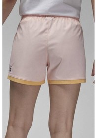 Resim Nike Jordan Loose Fit Woven Shorts Kadın Dokuma Bol Kesim Şort Pembe 