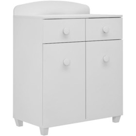 Resim VENATTO Beyaz Selena Şifonyer (%100MDF) 