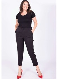 Resim Myline Cep Detaylı Slim Fit Klasik Pantolon (532246661) 