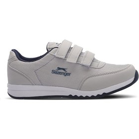 Resim Slazenger AGATHA I Kadın Cırt Cırtlı Gri / Lacivert Günlük Spor Ayakkabısı 