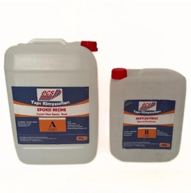 Resim Süper Şeffaf Epoksi Reçine 10kg+ 5 Kg 