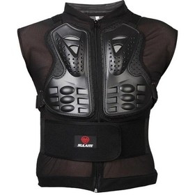 Resim Cbtx Global Sulaite GT-032 Motosiklet Yarışı Kolsuz Binicilik Koruyucu Kıyafet 3XL Siyah 