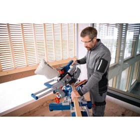 Resim Bosch GCM 18V-254 D 1x5,5 Ah Expert Akülü Gönye Kesme 