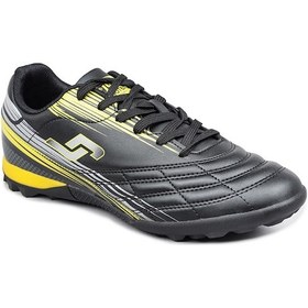 Resim Jump 29117 Siyah - Gri Halı Saha Krampon Futbol Ayakkabısı Siyah - Beyaz 