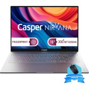 Resim Casper Nirvana Taşınabilir Bilgisayar S100 300NIT I5-13420H 32GB Ddr5 Ram 1tb SSD Windows 11 Pro Taşınabilir Bilgisayar S100.1342-DF00R-G-F-KM35S 