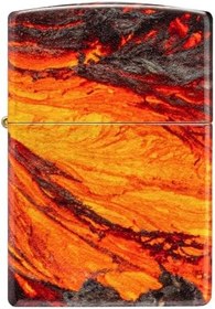Resim ZIPPO Lava Flow Color 540° 60006590 Orijinal Çakmak Ateş 