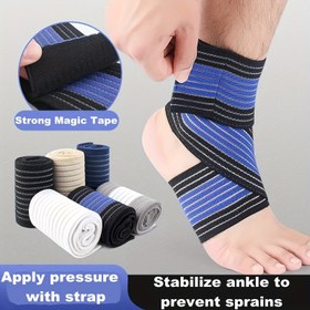 Resim 1 Adet/2 Adet Koşu & Spor Salonu için Ayak Bileği Destek Kılıfı - Futbol, Boks, Açık Hava Sporları, Esnek Stabilite ile İnce Fit Nefes Alabilen Tasarım, Ter Emici & Hafif Konfor 