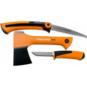 Resim Fiskars X5 Balta, Testere ve Bıçaklı Kamp Seti 