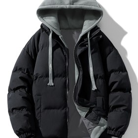 Resim Kadın Kışlık Kapüşonlu Ceket - Tam Fermuarlı, Termal Yalıtımlı Mont, Soğuk Hava için Uzun Kollu Dış Giyim, Günlük ve Resmi Kombinler - Şık, Kışlık Giysiler, Soğuk Hava Giyim, Tarz Sahibi Dış Giyim, Dayanıklı Dış Giyim, Ofis Giyimi 