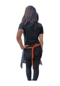 Resim Anneler Günü Kim İlkbahar Çiçekleri Nakışlı Keten, Chef Mutfak Önlüğü Çok Renkli 