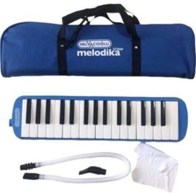 Resim Helvacıoğlu 32 Tuşlu Melodika (Lacivert) 