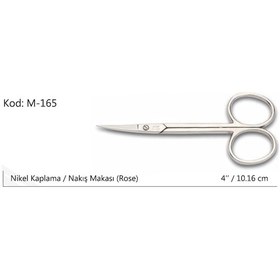 Resim Rose Europe Nakış Makası Süper Kalite No:4 10,16 Cm 