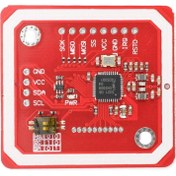 Resim PN532 13.56Mhz RFID Okuyucu Modül V3 IIC SPI Uart Mini NFC Manyetik Kablosuz Kart Etiket Okuyucu 