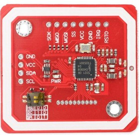 Resim PN532 13.56Mhz RFID Okuyucu Modül V3 IIC SPI Uart Mini NFC Manyetik Kablosuz Kart Etiket Okuyucu 