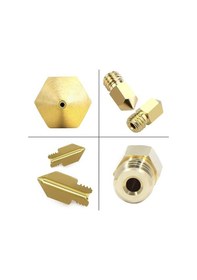 Resim 3d Yazıcı-printer Mk8 0.4mm Pirinç Nozzle 