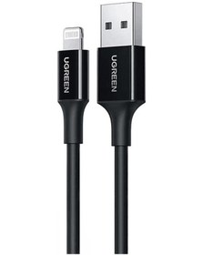 Resim Ugreen Lightning To Usb-a Mfi Sertifikalı Hızlı Şarj Kablosu 2 M Siyah 