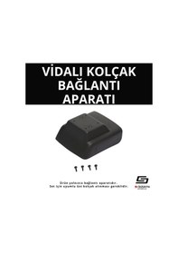 Resim S-dizayn Opel Astra H Abs Vidalı Kol Dayama Kolçak Alt Adaptör 2004-2009 A+kalite 