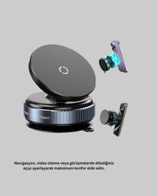 Resim Ceylan Adam Araç İçi Telefon Tutucu Güçlü Manyetik Vakumlu Model 