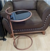 Resim KOCHERCONCEPT Siyah Yan Sehpa 70 x 40 x 40 cm Bakır Renk 