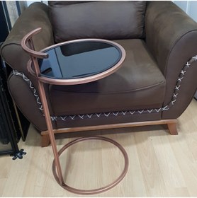 Resim KOCHERCONCEPT Siyah Yan Sehpa 70 x 40 x 40 cm Bakır Renk 