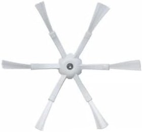 Resim Ozemtek Beyaz 2 Adet 6 Kollu Yan Fırça Roborock ile Uyumlu s5 s5 Max s6 s6 Pure,Roborock S7 S7 Ultra T7 T7s ile uyumlu 2 Adet 6 Kollu Yan Fırça 