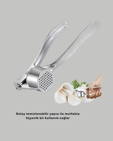 Resim Profesyonel Sarımsak Ezici Sağlam Yapı Ve Semeglbl - 29 Rahat Kavrama 