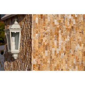 Resim Delta Stone Collections Sarı Traverten Patlatma Taş 2,3 x 4,8 cm 