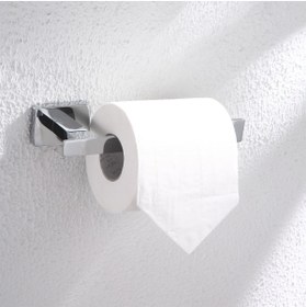 Resim Fause Tuvalet Kağıtlık Line Krom 
