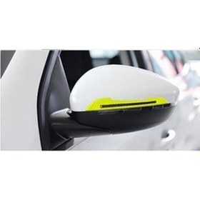 Resim Ekt Ayna Fosfor Sticker Turuncu 