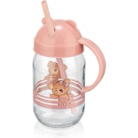 Resim Nuit Concept Alıştırma Bardağı Qlux Pipetli Bardak C-00374 Meşrubat Bardağı Bpa Içermez Cam Bardak 