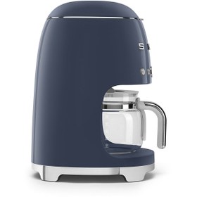 Resim Smeg Navy Blue Filtre Kahve Makinesi DCF02NBEU 