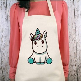 Resim Minik Unicorn Su İtici Özellikli Mutfak Önlüğü 