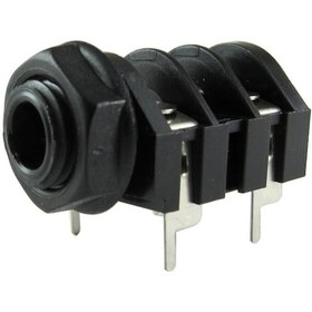 Resim Ayt 6.3 Mm Gitar Jack Mikrofon Şase Yatık Mono Jack Soket Girişi 