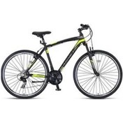 Resim Ümit 2863 Magnetıc Erkek Şehir Bisikleti 460h V 28 Jant 21 Vites Siyah Lime 