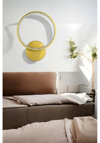 Resim Aura Eskitme Renk Gün Işığı Ledli Hol - Banyo Mutfak Duvar Aplik Eskitme 