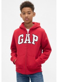 Resim Gap V-frch Oc Çocuk Sweatshirt Kırmızı 