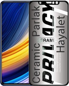 Resim Xiaomi Poco X3 Pro Hayalet Ekran Koruyucu Parlak Seramik 