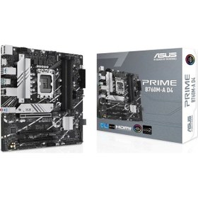 Resim Asus Prıme B760m A D4 Ddr4 Hdmı Dp Pcıe 4 0 1700p Matx 