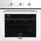 Resim Kumtel Kristal Beyaz Cam Ankastre Fırın A66 - S2 (Mt) 3 Pro 3 Düğme Kumtel