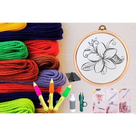 Resim Punch Seti Nakış Seti Kasnaklı Kendin Yap Seti Seri 33 